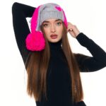 Шапка «A009» вязаная бини