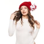 Шапка «A020» вязаная слоучи
