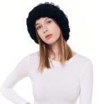 Шапка «A023» вязаная крупной вязки
