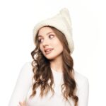 Шапка «A025» вязаная с жаккардовым узором