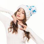 Шапка «A050» вязаная слоучи