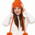 Шапка «A056» вязаная с резинкой
