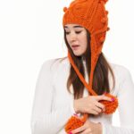 Шапка «A056» вязаная с резинкой