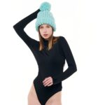 Шапка «A065» вязаная с жаккардовым узором