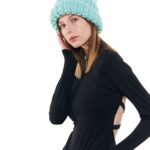 Шапка «A065» вязаная с жаккардовым узором
