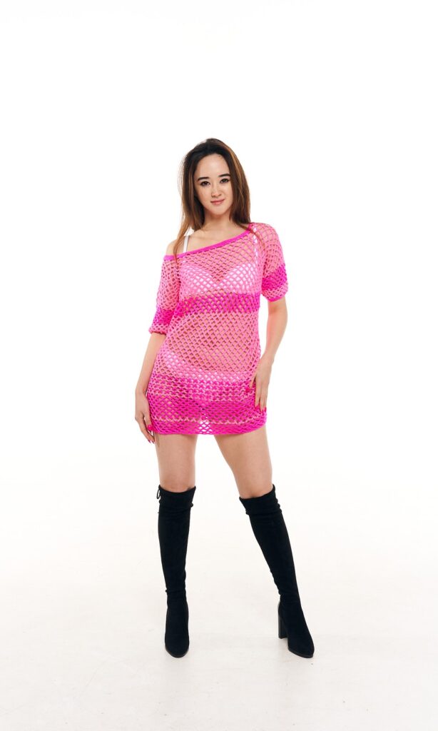 Платье «A097» с узором