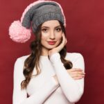 Шапка «A114» вязаная с резинкой