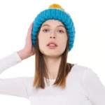 Шапка «A026» вязаная с резинкой