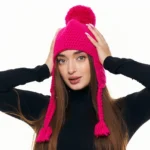 Шапка «A040» вязаная слоучи