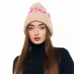 Шапка «A046» вязаная с резинкой