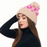 Шапка «A046» вязаная с резинкой