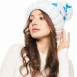 Шапка «A050» вязаная слоучи